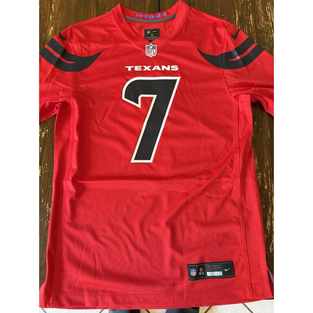 Houston Texans C.J. Stroud Nike Red Alternate Game Jersey - Size S NEW